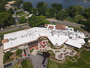 Flat roof replacement in Sugar Land TX 