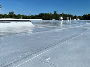 commercial flat roof restoration