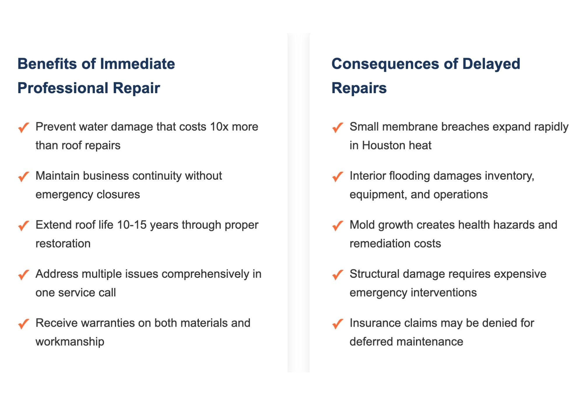 Flat Roof Repair in Houston, TX 5 Benefits Consequences of flat roof repairs