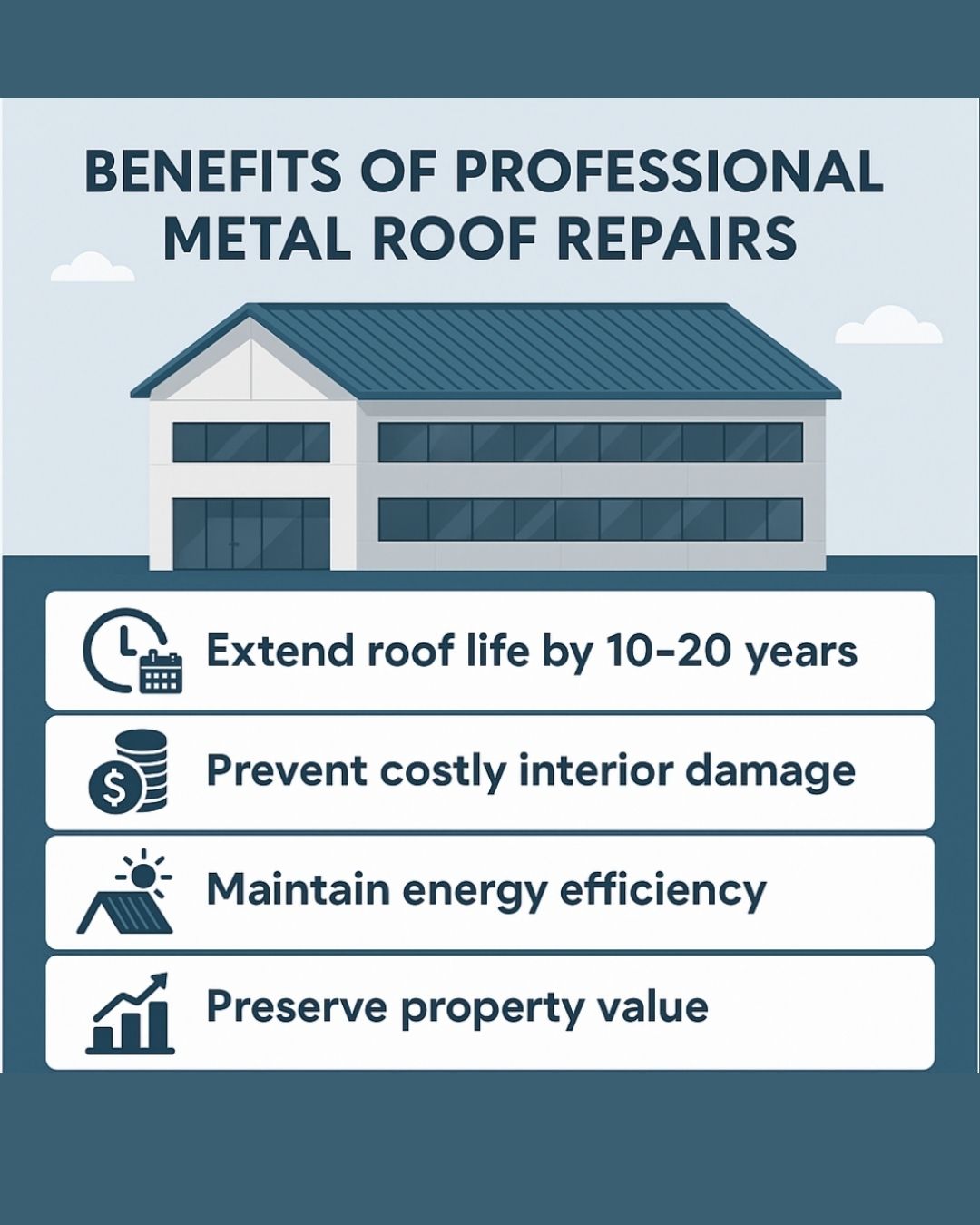 Metal Roof Repairs in Houston, TX 6 Benefits of metal roof repairs