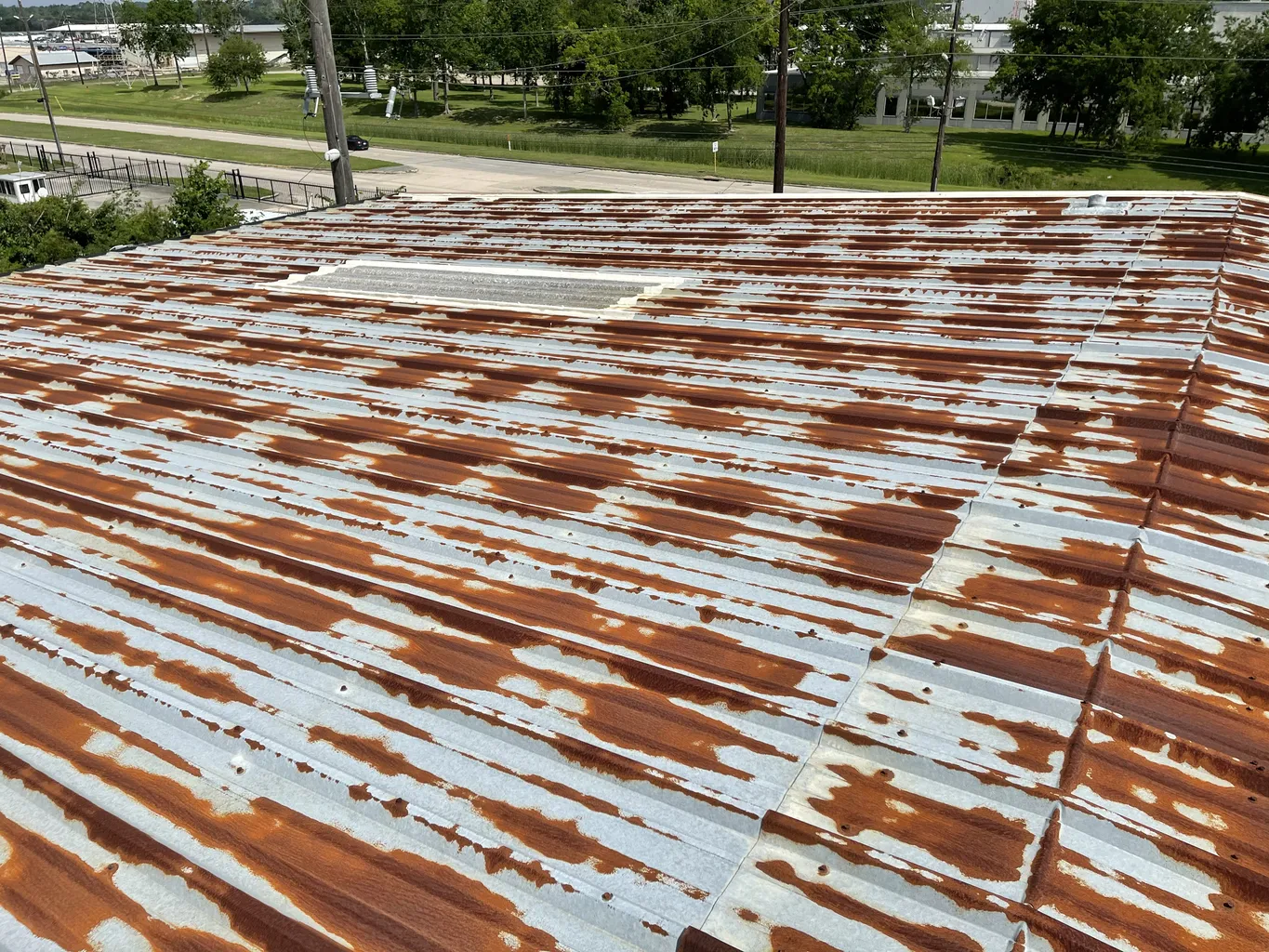 commercial metal roof