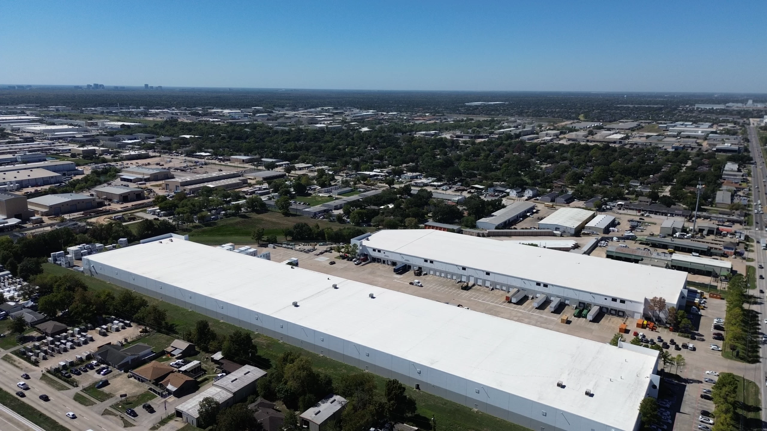 warehouse roofing Houston