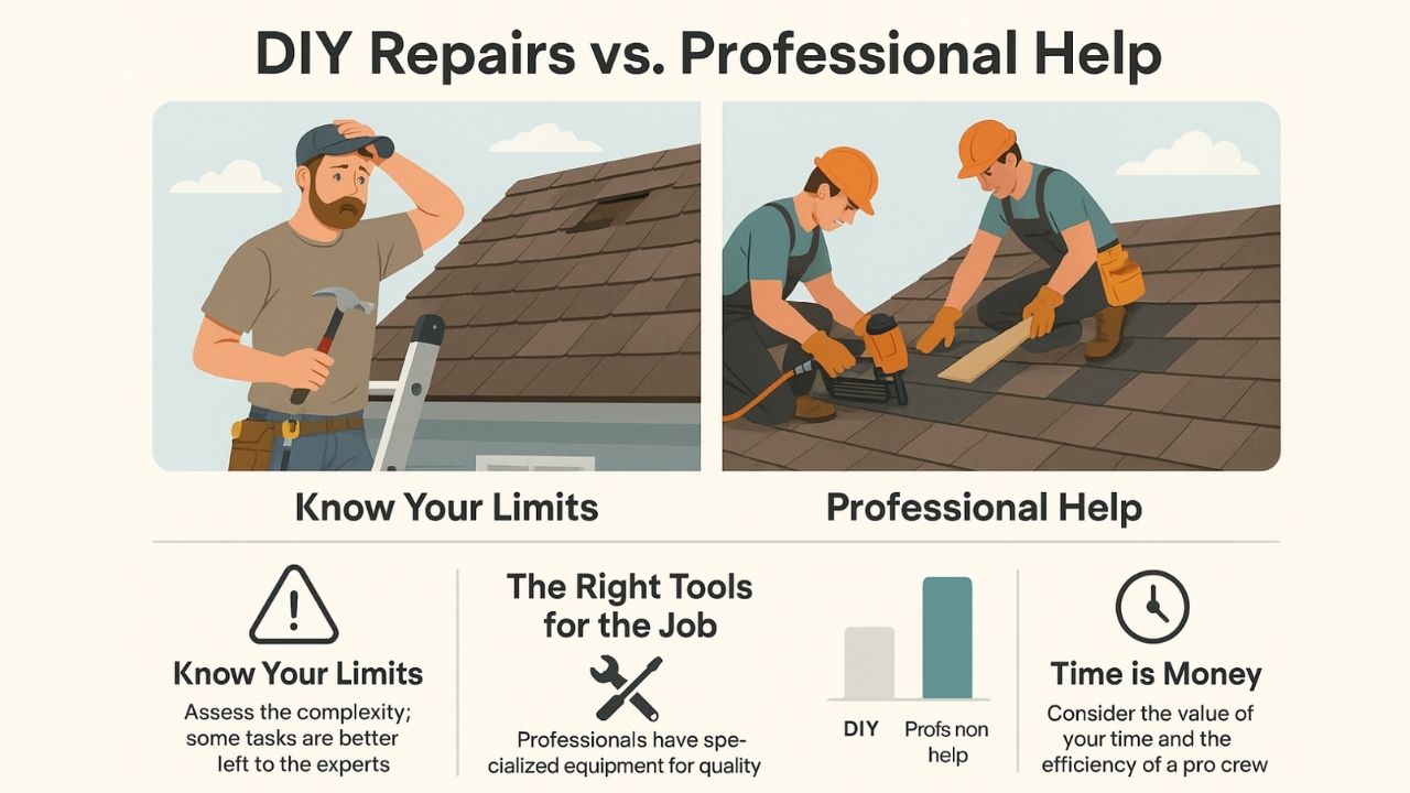 DIY Repairs vs. Professional for Flat Roof Repair in Houston 1 Commercial Roof Repair & Restoration Services (281) 928-4428.Houston Property Managers- Is Your Flat Roof Ready for Anything?