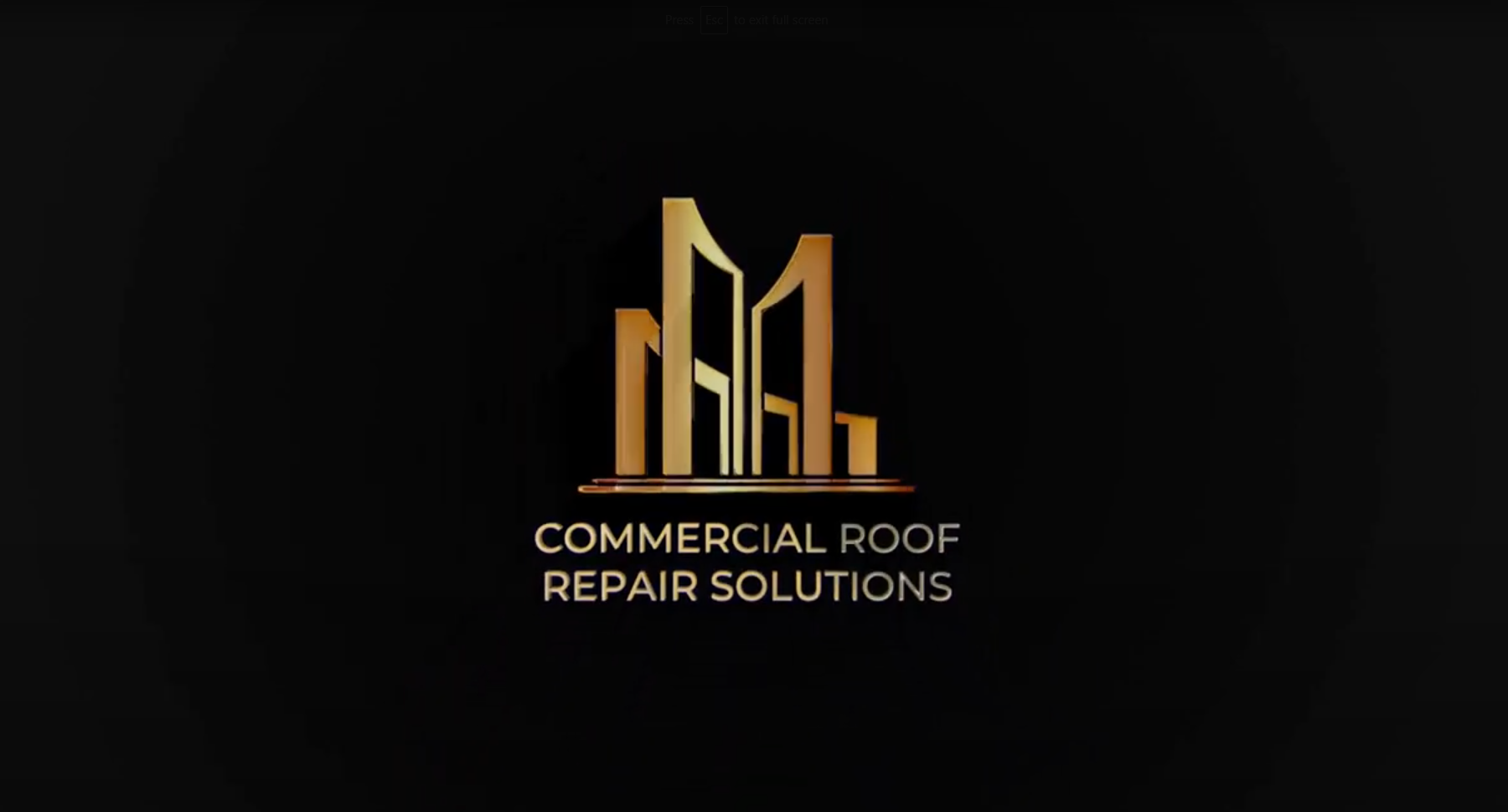 Commercial Roof Repair Solutions Video Thumbnail 1