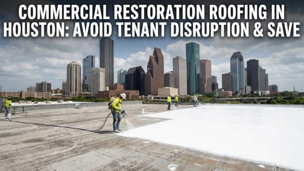 Commercial Restoration Roofing In Houston: Avoid Tenant Disruption & Save