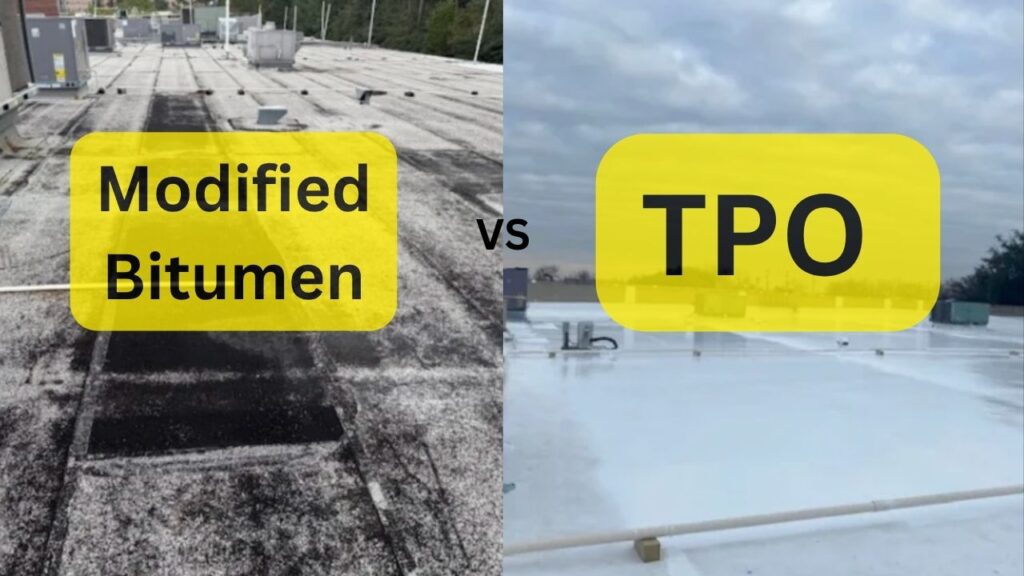 TPO vs Modified Bitumen Roofing: Which One Really Makes Sense in Houston