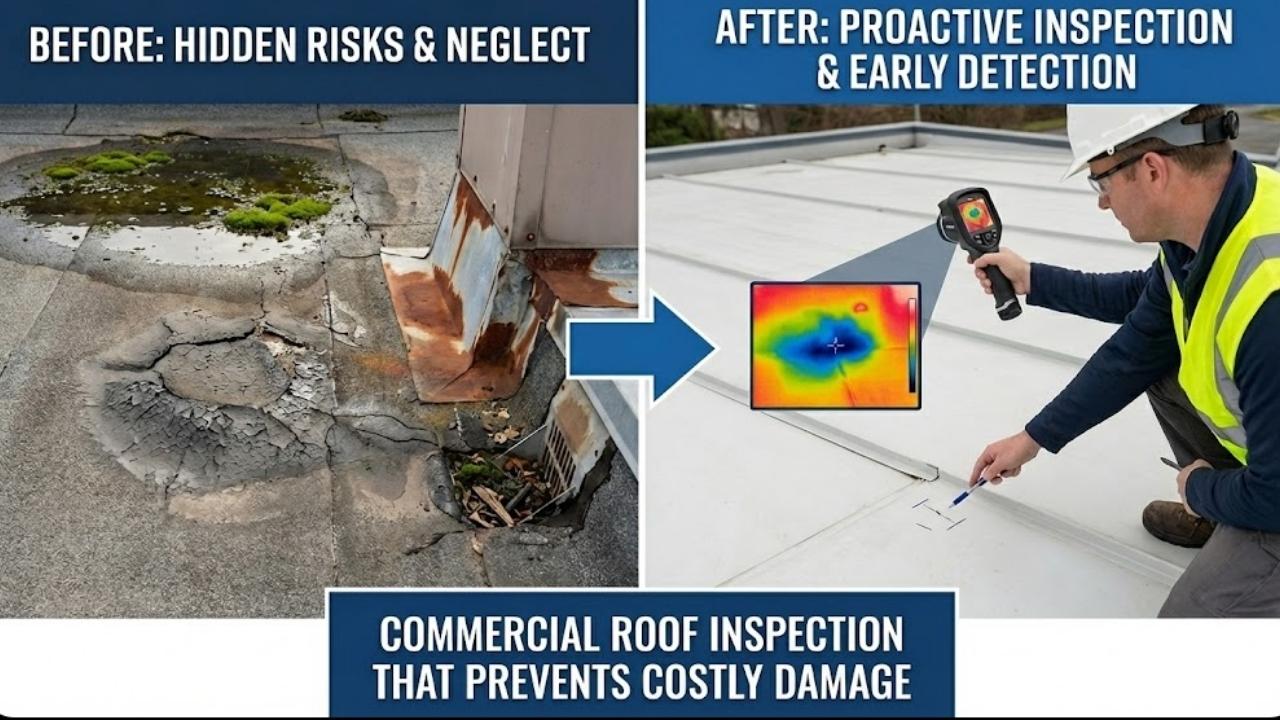 Commercial Roof Inspection That Prevents Costly Damage 3 Commercial roof inspection that prevents costly damage in Houston