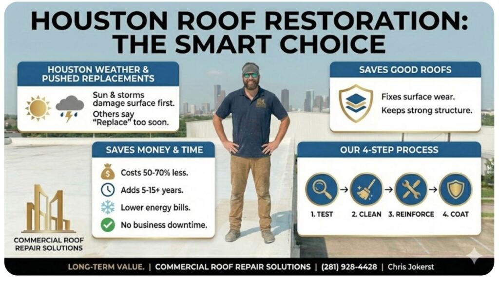 Roofing Restoration In Houston and why owners choose it first