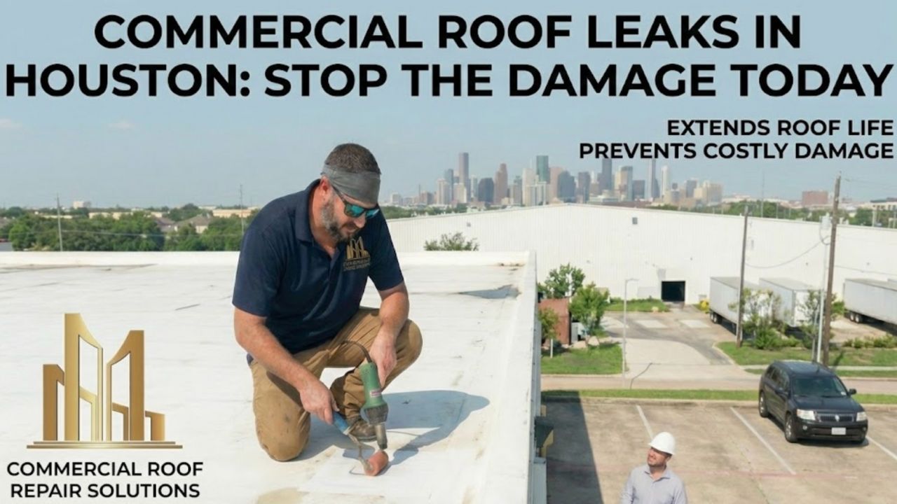 commercial flat roof repair near me: Stop the Damage Today 3 Commercial Roof Leaks In Houston: Stop the Damage Today