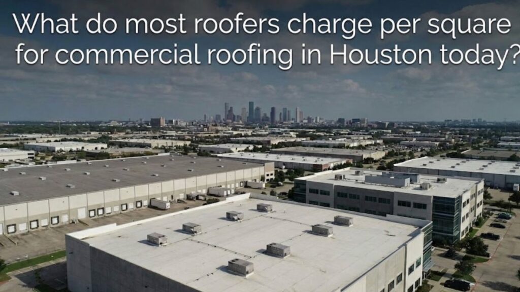 What do most roofers charge per square in Houston today
