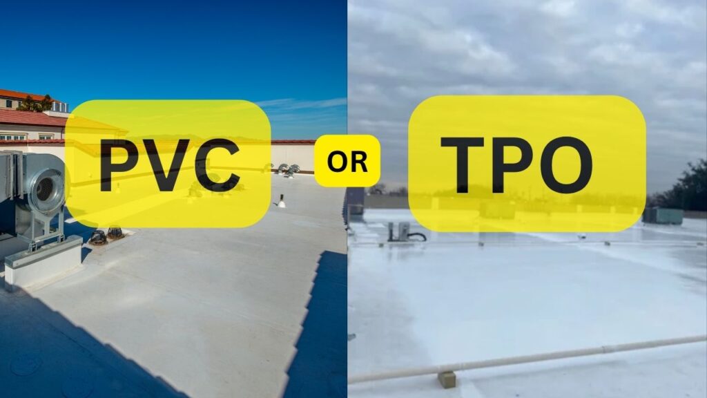 PVC VS TPO Commercial Roof Repair Solutions Houston, TX