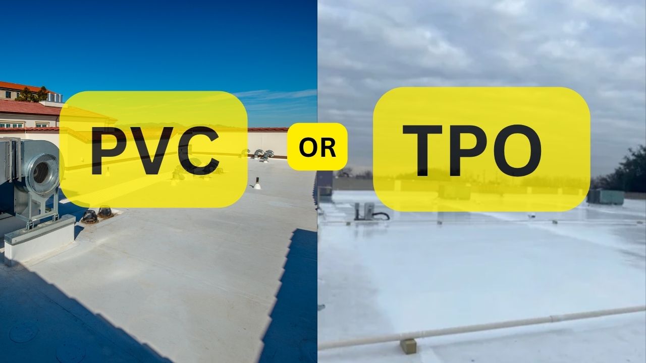 PVC vs TPO: Which Houston Roof Handles Real-World Heat? 3 PVC VS TPO Commercial Roof Repair Solutions Houston, TX