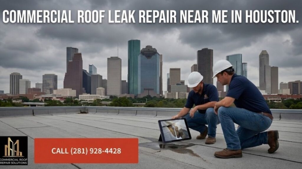 Commercial roof leak repair near me in Houston?