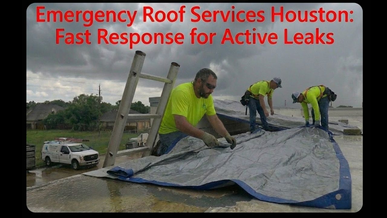 Is a ceiling leak an emergency? Roof Leak Repair In Houston 3 Emergency Roof Services In Houston: For Active Leaks