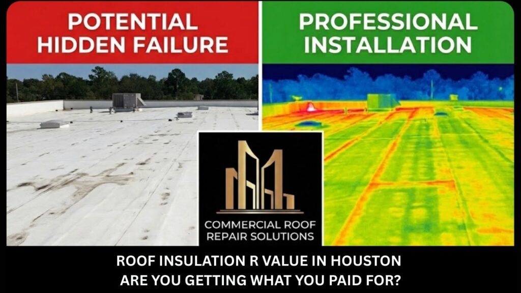 TPO Roof Insulation R-Value in Houston: Are You Getting What You Paid For?