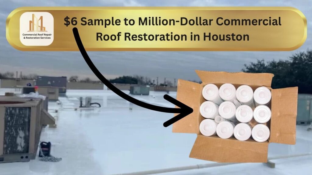 Commercial Roof Restoration in Houston