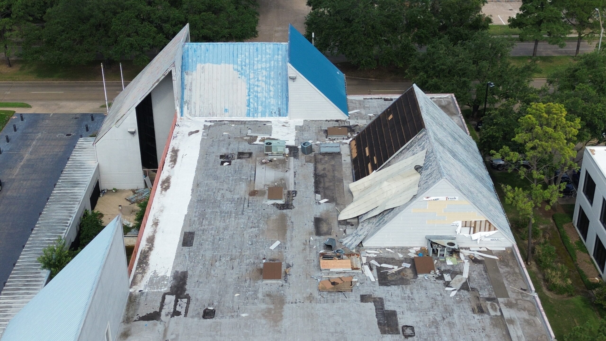 Houston Roof Damage