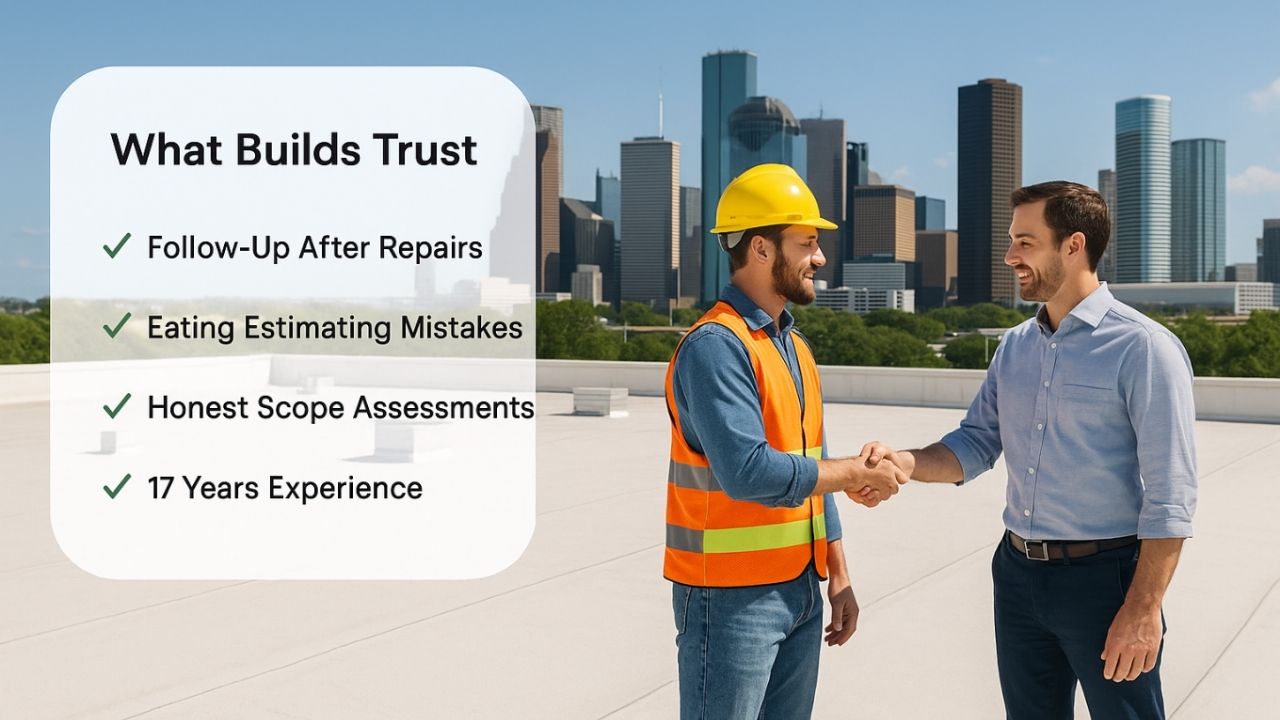 How Do You Know Which Commercial Roofing Contractor to Trust In Houston? 7 How Do You Know Which Commercial Roofing Contractor to Trust In Houston? Commercial Roof Repairs Houston, TX