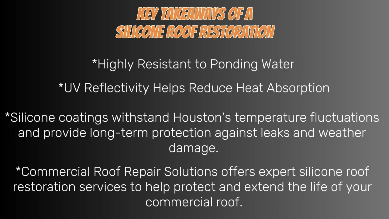 Silicone Roof Restoration