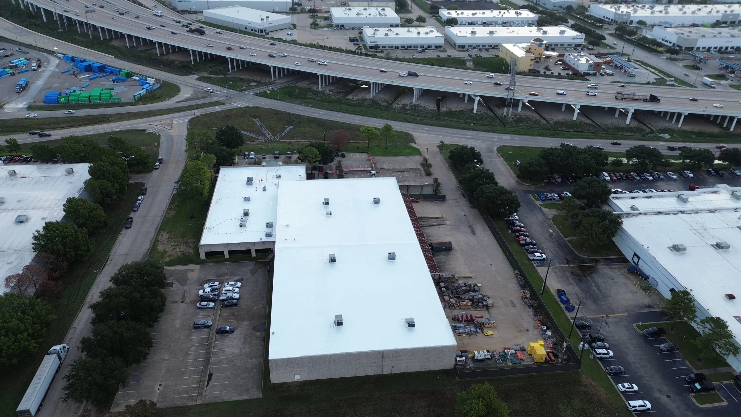 warehouse roofing Houston