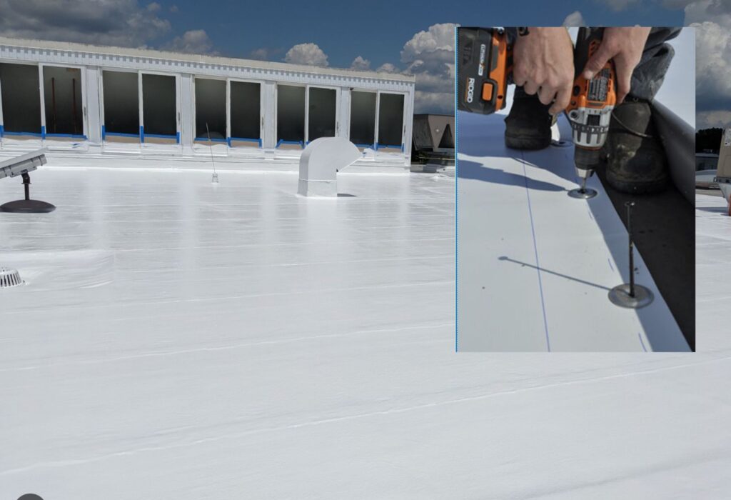 TPO Repair in Houston Commercial Roof Repair Solutions Houston, TX