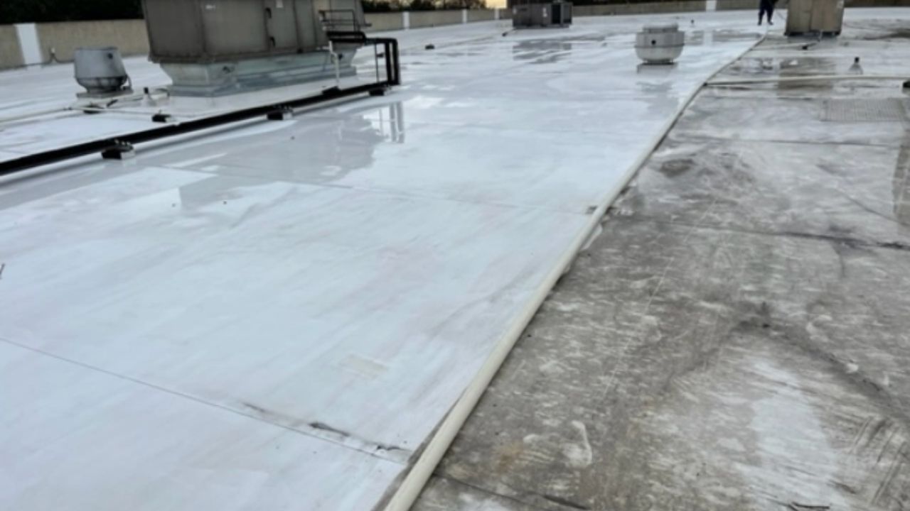 Salvaging White Roof With TPO Restoration: 4 Step Guide 4 TPO Roof Restoration Commercial Roof repair solutions houston