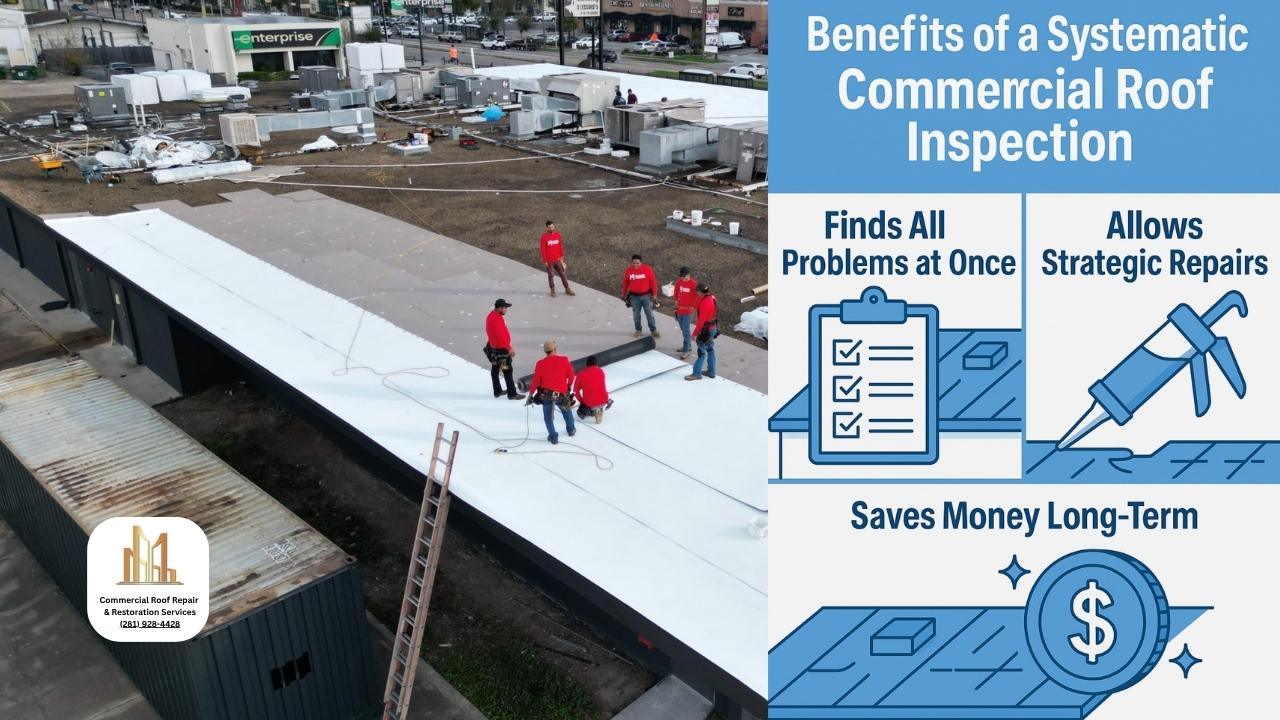 How to Prevent PVC Roof Failure in Houston: The Simple Fix That Saves Thousands 4 The Simple PCV Roof Failure Fix That Saves Thousands Commercial Roof Repair Solutions Houston, TX