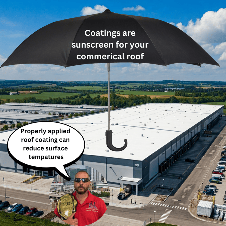 commercial roof coating Houston