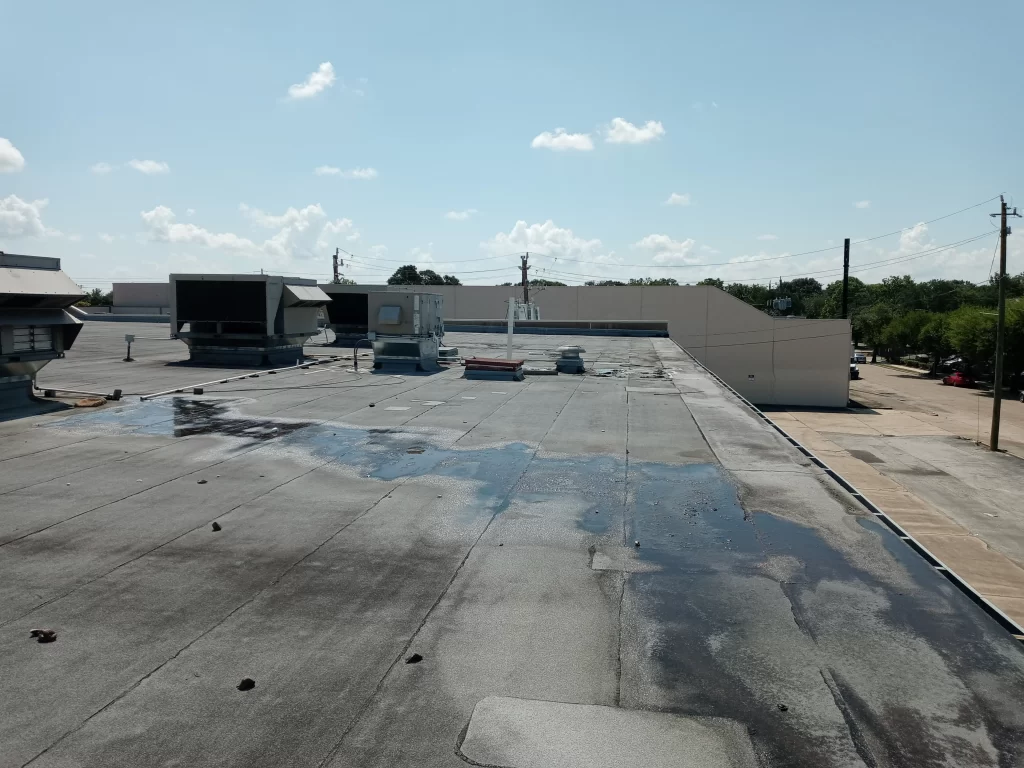 Modified bitumen roofing